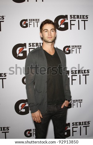 LOS ANGELES - APR 12:  Chace Crawford at the \'Gatorade G Series Fit Launch Event\' at the SLS Hotel in Los Angeles, California on April 12, 2011.
