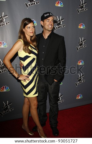 LOS ANGELES - JUN 29: Carson Daly; Siri Pinter at the \'The Voice\' Live Finale After Party at the Avalon Hollywood on June 29, 2011 in Los Angeles, California