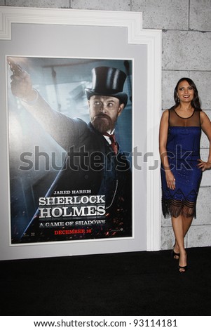 LOS ANGELES - DEC 6: Allegra Riggio at the premiere of Warner Bros. Pictures\' \'Sherlock Holmes: A Game Of Shadows\' at the Regency Village Theater on December 6, 2011 in Los Angeles, California