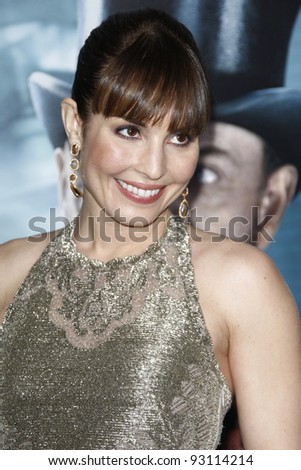 LOS ANGELES - DEC 6: Noomi Rapace at the premiere of Warner Bros. Pictures\' \'Sherlock Holmes: A Game Of Shadows\' at the Regency Village Theater on December 6, 2011 in Los Angeles, California