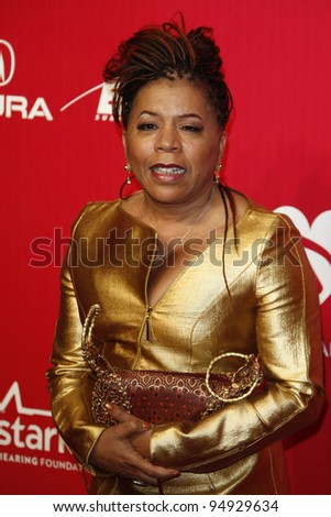 LOS ANGELES, CA - FEB 10: Valerie Simpson at the 2012 MusiCares Person of the Year Tribute To Paul McCartney at the LA Convention Center on February 10, 2012 in Los Angeles, California