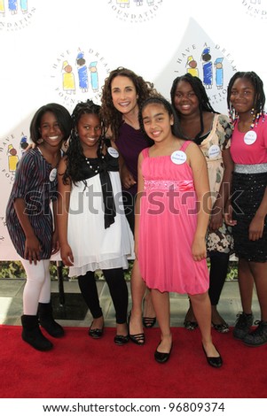 LOS ANGELES, CA - MARCH 4: Melina Kanakaredes at the I Have A Dream Foundation\'s 14th Annual Dreamers Brunch at The Skirball Cultural Center on March 4, 2012 in Los Angeles, California
