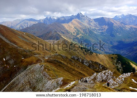 Red Mountain Peaks, Tatra Mountains, Poland