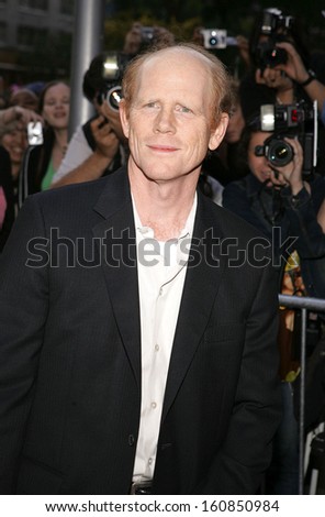 Ron Howard at Cinderella Man Premiere, Loews Lincoln Square Theater, New York, NY, June 1, 2005
