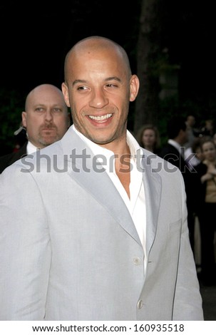 Vin Diesel at The Fresh Air Fund Salute to American Heroes, Tavern on the Green Restaurant, New York, NY, June 02, 2005