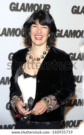 Christiane Amanpour at GLAMOUR Magazine 2005 Women of the Year Awards, Avery Fisher Hall at Lincoln Center, New York, NY, November 02, 2005