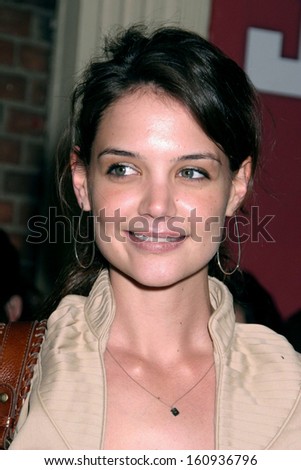 Katie Holmes at Opening of JULIUS CAESAR with Denzel Washington, Belasco Theatre, New York, NY, April 03, 2005