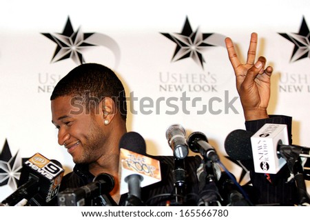 Usher,at the press conference for Usher Launches New Look Foundation non-profit charity for youth, Capitale, New York, NY, Friday, June 10, 2005