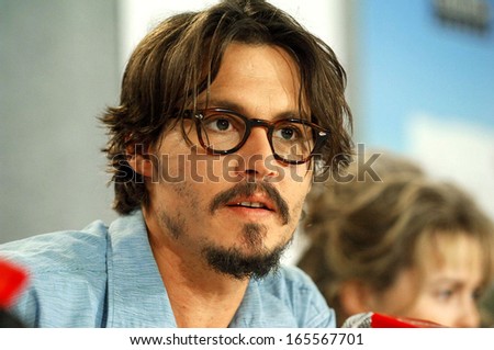 Johnny Depp at Corpse Bride Press Conference at Toronto Film Festival, Sutton Place Hotel, Toronto, ON, September 10, 2005