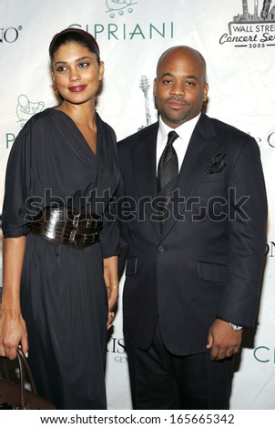Rachel Roy, Damon Dash at The Cipriani Wall Street Concert Series with Mary J Blige, Cipriani Restaurant Downtown Wall Street, New York, October 19, 2005
