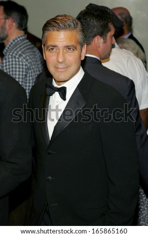 George Clooney at Good Night, and Good Luck New York Film Festival Premiere, Avery Fisher Hall at Lincoln Center, New York, NY, September 23, 2005