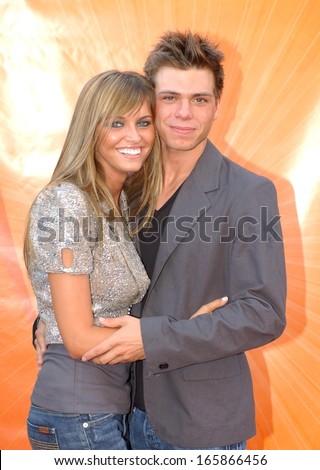 Heidi Mueller, from the show PASSIONS, and Matt Lawrence at NBC All-Star Party during TCA Summer Press Tour, Century Club, Los Angeles, CA, July 25, 2005