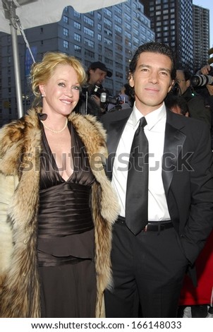 Melanie Griffith, Antonio Banderas at TAKE THE LEAD Premiere, Loews Lincoln Square Theater, New York, NY, April 4, 2006