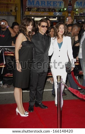 Katie Holmes, Tom Cruise, Paula Wagner at Mission Impossible III screening for Tom Cruise Fan Club, Grauman\'s Chinese Theatre, Los Angeles, CA, May 04, 2006