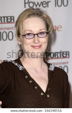 Meryl Streep at The Hollywood Reporter\'s Women In Entertainment Breakfast, Beverly Hills Hotel, Los Angeles, CA, December 05, 2006