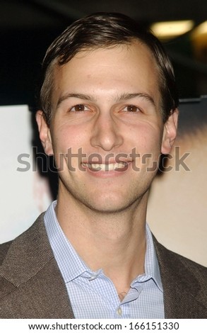 Jared Kushner at MISS POTTER New York City Premiere, Directors Guild of American Theater, New York, NY, December 10, 2006