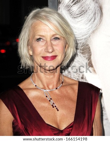 Helen Mirren at Premiere of THE QUEEN, Academy of Motion Picture Arts & Science AMPAS, Los Angeles, CA, October 03, 2006