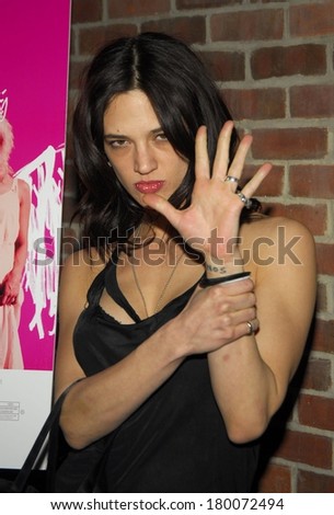 Asia Argento at the after-party for THE HEART IS DECEITFUL ABOVE ALL THINGS Premiere, Hudson Bar at the Hudson, New York, NY, February 28, 2006