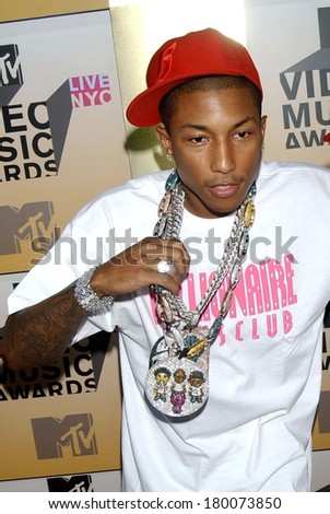 Pharrell at MTV Video Music Awards VMA\'s 2006 - ARRIVALS, Radio City Music Hall at Rockefeller Center, New York, NY, August 31, 2006