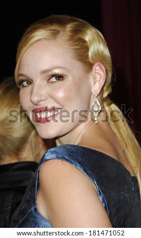 Katherine Heigl in the press room for The 33rd Annual People\'s Choice Awards - PRESS ROOM, The Shrine Auditorium, Los Angeles, CA, January 09, 2007