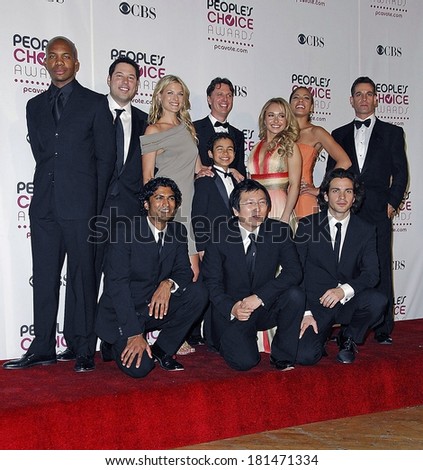 Heroes Cast in the press room for The 33rd Annual People\'s Choice Awards - PRESS ROOM, The Shrine Auditorium, Los Angeles, CA, January 09, 2007