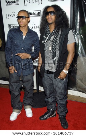 Bow Wow and Omarion at I AM LEGEND Premiere, WAMU Theatre at Madison Square Garden, New York, NY, December 11, 2007