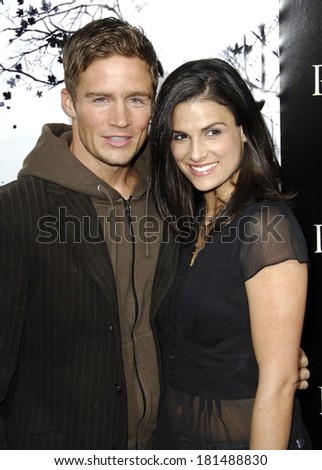 Dan Wells, Rochell at PREMONITION World Premiere, ArcLight Hollywood Cinerama Dome, Los Angeles, CA, March 12, 2007