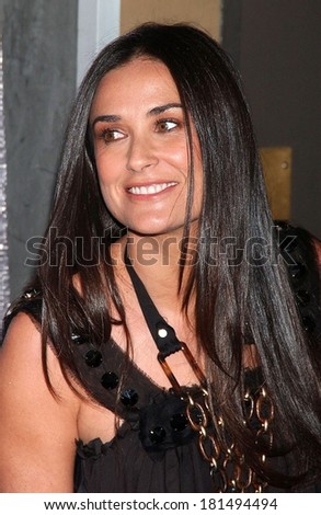 Demi Moore at FIT Couture Council Luncheon Honoring Alber Elbaz Of Lanvin, The Rainbow Room, New York, NY, September 10, 2007