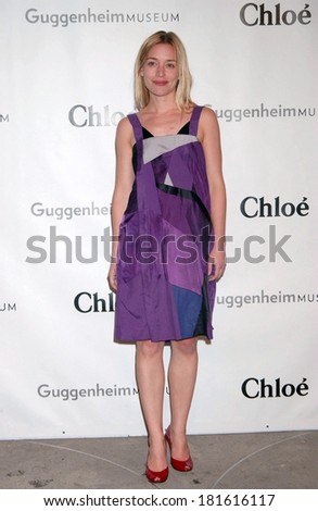 Piper Perabo, wearing a Chloe dress, at Guggenheim Young Collectors Council Artist\'s Ball, Solomon R Guggenheim Museum, New York, NY, December 13, 2007