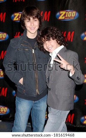 Naked Brothers Band in the press room for Z100 JINGLE BALL 2007, Madison Square Garden, New York, NY, December 14, 2007