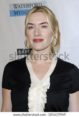 Kate Winslet at BAFTA British Academy of Film and Television Arts LA Tea Party, Four Seasons Hotel, Los Angeles, CA, January 14, 2007