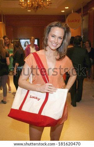 Melora Hardin inside for LUCKY Club Gift Lounge for the 2007-2008 TV Network Upfronts Previews, The Ritz Carlton Hotel, New York, NY, May 14, 2007
