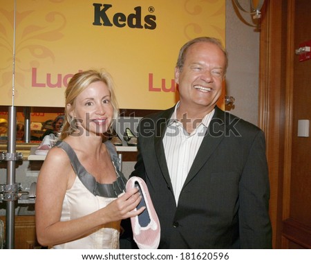 Camille Donatacci, Kelsey Grammer inside for LUCKY Club Gift Lounge for the 2007-2008 TV Network Upfronts Previews, The Ritz Carlton Hotel, New York, May 14, 2007
