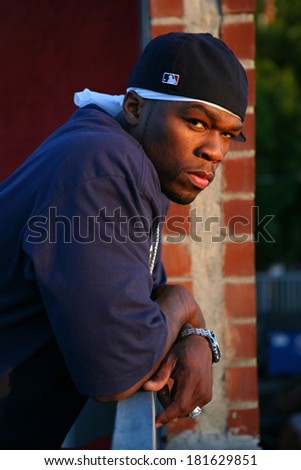 50 Cent, aka Curtis Jackson posing for a portrait for EXCLUSIVE PORTRAITS 50 Cent, , Los Angeles, CA May 15, 2007