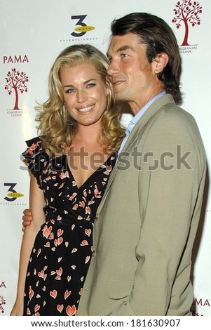 Jerry O\'Connell, Rebecca Romijn at PAMA Pomegranate Liqueur & 3 Arts Entertainment 2007-2008 TV Network Upfronts Previews After-Party, The Grand, New York, May 15, 2007