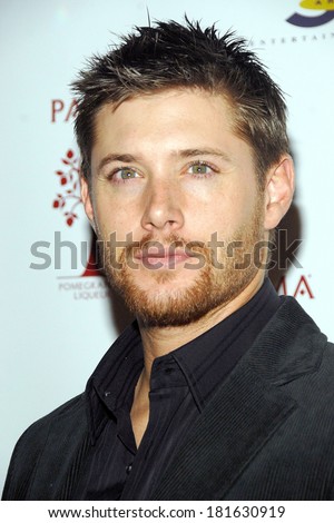 Jensen Ackles at PAMA Pomegranate Liqueur & 3 Arts Entertainment 2007-2008 TV Network Upfronts Previews After-Party, The Grand, New York, NY, May 15, 2007