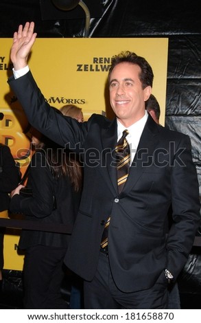 Jerry Seinfeld at BEE MOVIE Premiere, AMC Loews Lincoln Square 13 Cinema, New York, NY, October 25, 2007