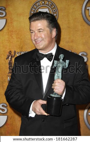 Alec Baldwin in the press room for SAG 13th Annual Screen Actors Guild Awards - PRESS ROOM, The Shrine Auditorium, Los Angeles, CA, January 28, 2007