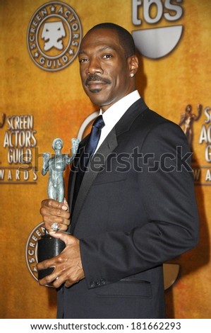 Eddie Murphy in the press room for SAG 13th Annual Screen Actors Guild Awards - PRESS ROOM, The Shrine Auditorium, Los Angeles, CA, January 28, 2007