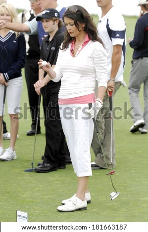 Catherine Zeta-Jones attending The Michael Douglas & Friends Celebrity Golf Benefit, Trump National Golf Club, Rancho Palos Verdes, CA, April 29, 2007