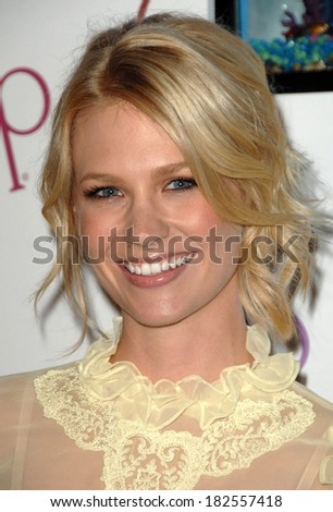 January Jones at New Ocean Pacific Op Clothing Line Launch Party, private address, Beverly Hills, CA, June 04, 2008