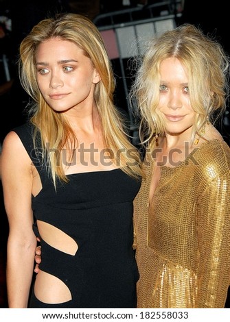 Ashley Olsen and Mary-Kate Olsen at departures for Annual Opening Night Gala of Superheroes Fashion and Fantasy, Metropolitan Museum of Art Costume Institute, New York, May 05, 2008