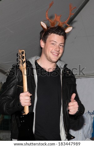 Cory Monteith at in-store appearance for GLEE Cast Memebers Launch Marshalls and TJ Maxx Carol-Oke\