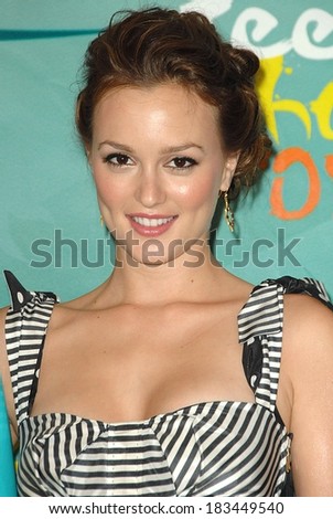 Leighton Meester in the press room for Teen Choice Awards - PRESS ROOM, Gibson Amphitheatre at Universal CityWalk, Los Angeles, CA August 9, 2009