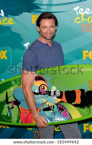 Hugh Jackman in the press room for Teen Choice Awards - PRESS ROOM, Gibson Amphitheatre at Universal CityWalk, Los Angeles, CA August 9, 2009