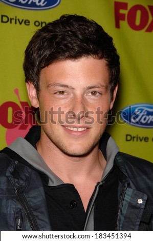 Cory Monteith at Fox Fall Eco-Casino Party to Benefit Habitat for Humanity, BOA Steakhouse, Los Angeles, CA September 14, 2009