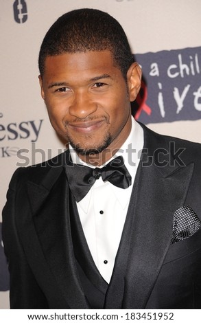 Usher at Keep a Child Alive 6th Annual Black Ball Fundraiser, Hammerstein Ballroom, New York, NY October 15, 2009