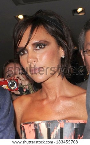 Victoria Beckham, at Bergdorf Goodman at in-store appearance for FASHION\'S NIGHT OUT at New York Fashion Week, Manhattan, New York, NY September 10, 2009