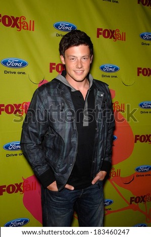 Cory Monteith at Fox Fall Eco-Casino Party to Benefit Habitat for Humanity, BOA Steakhouse, Los Angeles, CA September 14, 2009