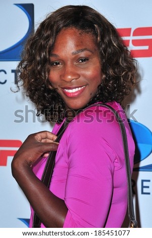 Serena Williams at a public appearance for DIRECT TV ESPN US Open Experience Kick Off Event, Bryant Park, New York, NY August 26, 2009